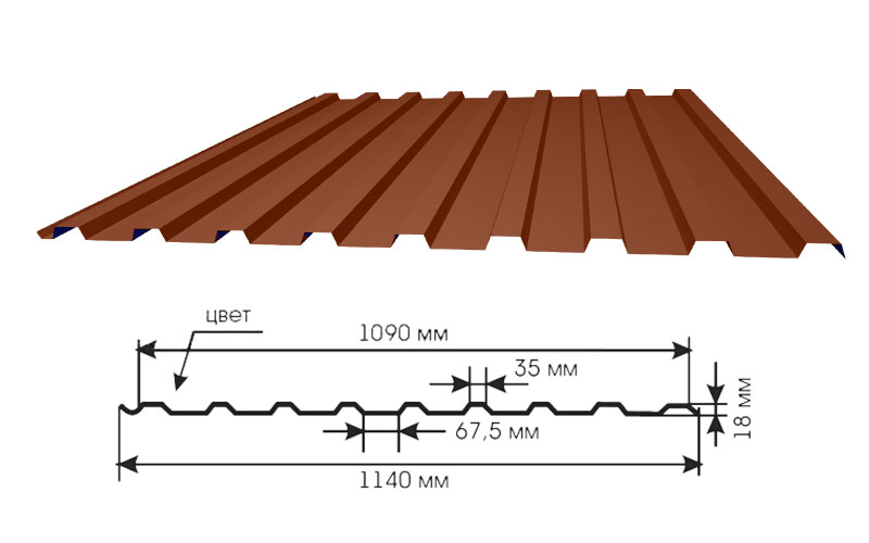 Профнастил в Ташкенте купить от производителя | Proflist.uz